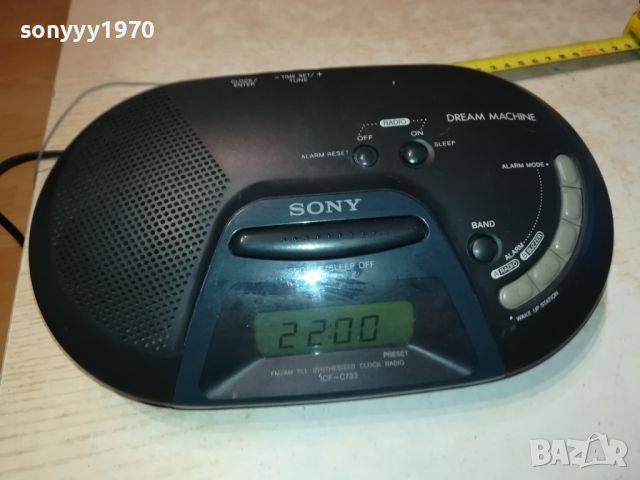 SONY RADIO CLOCK-ВНОС SWISS 2205240747LK2E, снимка 4 - Радиокасетофони, транзистори - 45851361