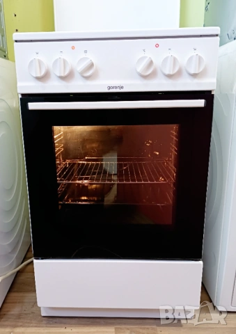 Печка с 4 ел. котлони  GORENJE  - 50 см, снимка 8 - Печки, фурни - 52955197