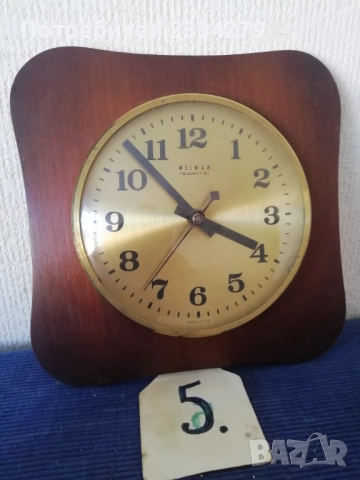 Стари стенни часовници от различни марки, държави игодиниа, снимка 6 - Антикварни и старинни предмети - 52017758