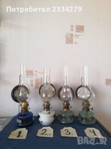 Газени лампи,стари по малкият модел, снимка 1 - Колекции - 32755546