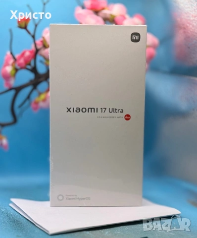 НОВ!!! Xiaomi 17 Ultra, 16GB RAM, 512GB, Black  , снимка 2 - Xiaomi - 54227786