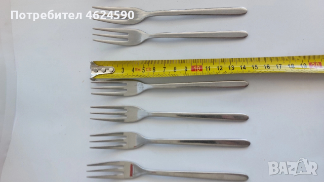 Вилички, снимка 4 - Прибори за хранене, готвене и сервиране - 52106587