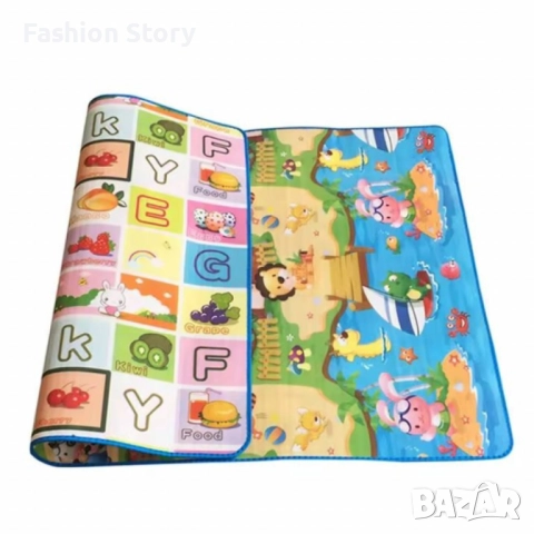 Комплект „Играй и Твори“ – Двулицево топлоизолиращо детско килимче + магическа водна подложка Aqua, снимка 5 - Килими - 52651644