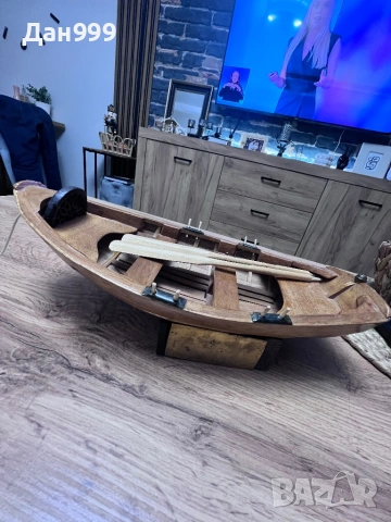 Макет на лодка ръчна изработка, снимка 4 - Декорация за дома - 53357900