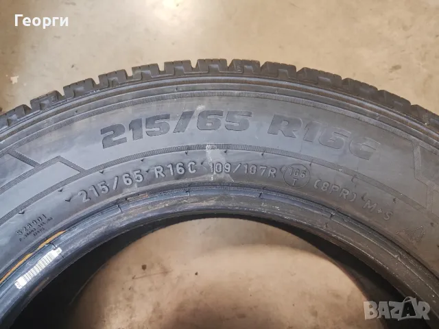 2бр. зимни гуми 215/65/16C Pirelli, снимка 3 - Гуми и джанти - 47437667