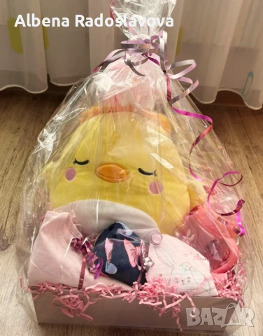 Подаръчен комплект /кутия/ "Зайче", снимка 3 - Комплекти за бебе - 51361846