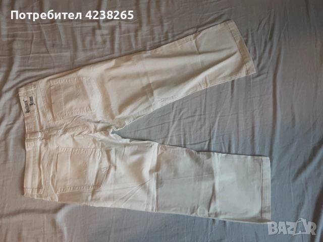дамски дънков панталон "Holborn" бял,3/4 №38, снимка 3 - Панталони - 52412848