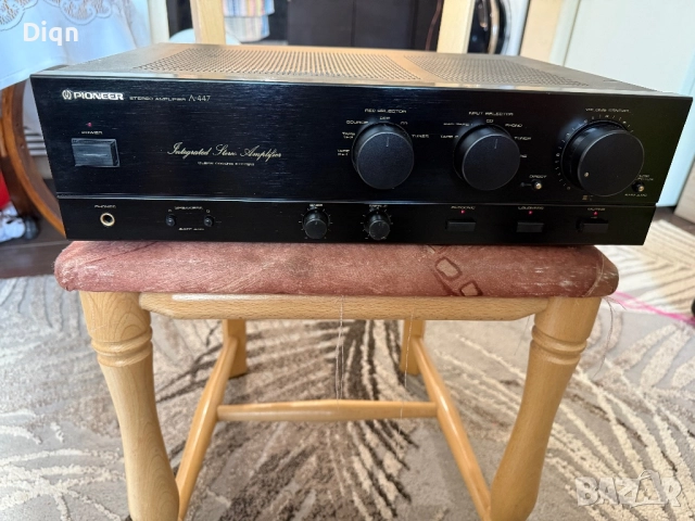 Pioneer A-447 Стерео усилвател , снимка 5 - Ресийвъри, усилватели, смесителни пултове - 52080775