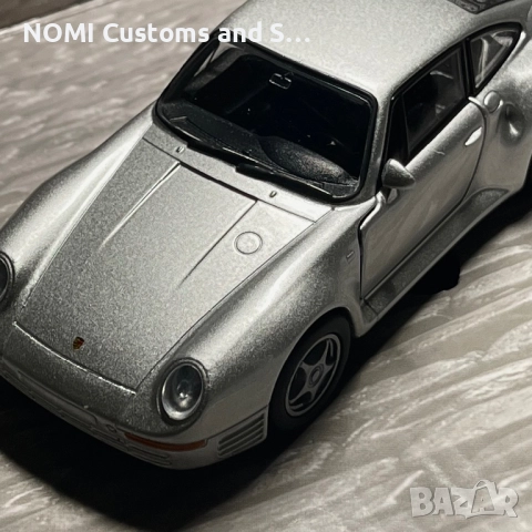 Porsche 959 умален модел, снимка 5 - Коли, камиони, мотори, писти - 52516362