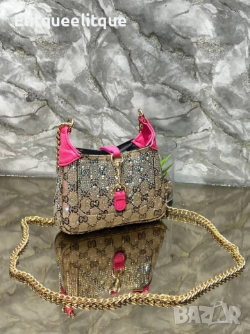 чанти Gucci с камъни , снимка 6 - Чанти - 52415973