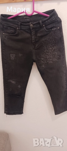 Дамски дънки Sisley р-38, снимка 5 - Дънки - 52509624