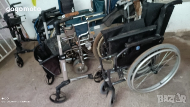 Ролатор, проходилка сгъваема, количка за хора в нужда, инвалидна количка за стари хора , снимка 3 - Ролатори - 50429014