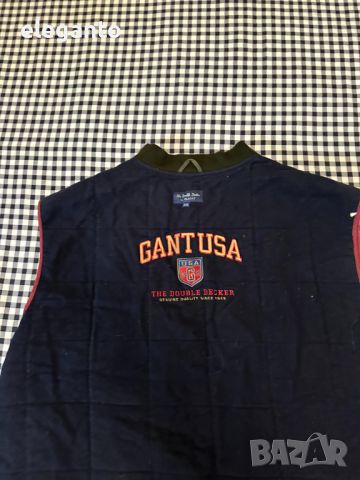 Gant USA Double Decker  мъжка грейка ХЛ, снимка 3 - Якета - 46631015