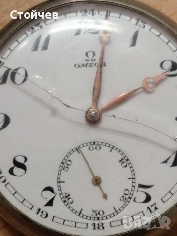 Джобен Швейцарски часовник ОМЕГА, снимка 3 - Антикварни и старинни предмети - 46441084