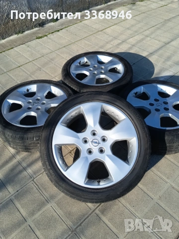 Джанти OPEL Zafira 17" 5x110 с гуми 225/45/17