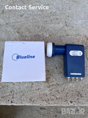Конвертор incerto Blueline Universal Qattro Lnb 40mm, снимка 1 - Приемници и антени - 46007069