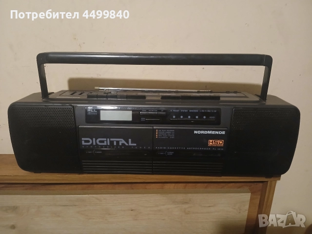 ПРОДАВАМ КАСЕТОФОН ( NORDMENNDE 988.118H) 