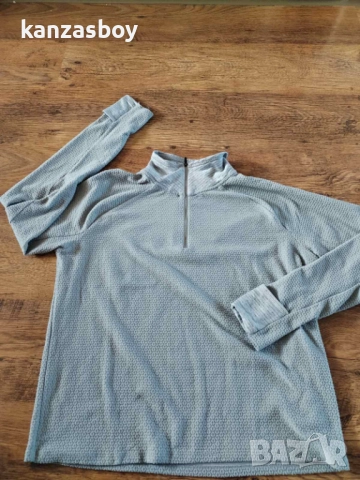 Nike Womens 1/2 Zip Running Top - дамска термо блуза Л, снимка 7 - Блузи с дълъг ръкав и пуловери - 51955372