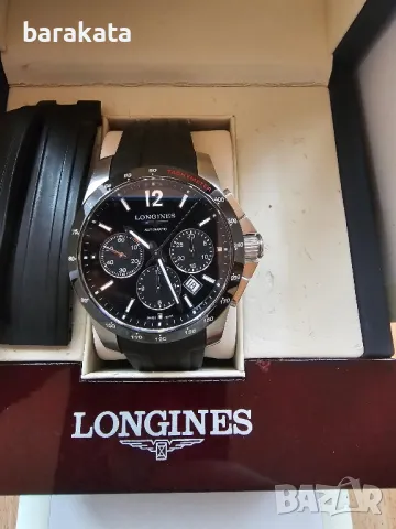 longines automatic chronograph, снимка 4 - Мъжки - 49939820