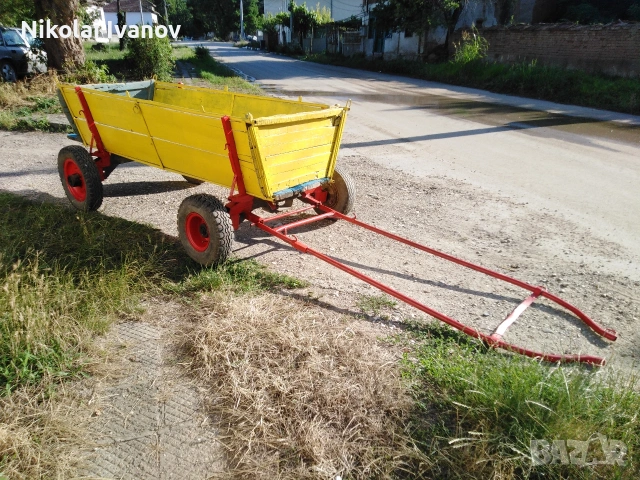 Конска каруца с гумени колела , снимка 2 - Селскостопанска техника - 54176720