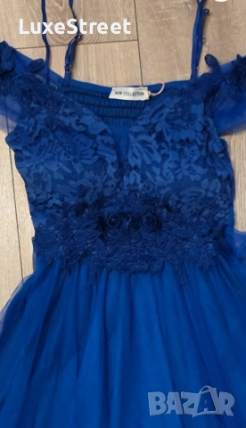 Тюл 🤍Дамска Рокля , снимка 2 - Рокли - 53880802