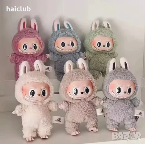 Плюшена играчка Labubu Macaron/Labubu plush, снимка 3 - Плюшени играчки - 51123396