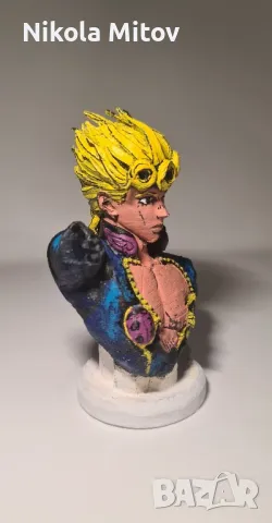 3d фигурка на Giorno Giovanna Jojo's bizarre adventure , снимка 5 - Колекции - 48967789