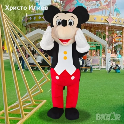 Гигантски надуваем Костюм на Мини Маус 1,9м за парти, снимка 5 - Други - 51617520