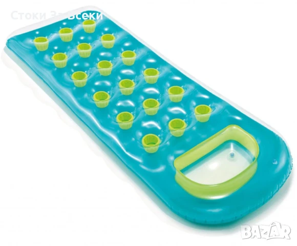 Надуваем дюшек за вода Intex 188 x 71 см - Идеалният избор за лятна почивка, снимка 1