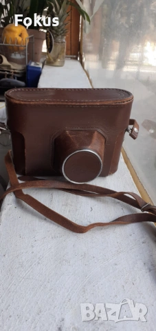 Стар механичен съветски фотоапарат Фед 4 с кожен калъф, снимка 6 - Антикварни и старинни предмети - 53335923