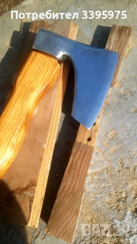 Качествен топор с ново топорище 38 см, снимка 5 - Други инструменти - 53711182