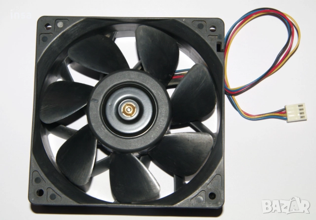 Вентилатори Delta QFR1212EHE 12см/120мм 38mm fan Делта  12V 1.5A 18W за сървъри и компютърни кутии, снимка 4 - Други - 52455256