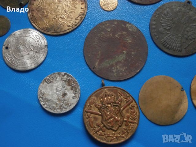 Лот стари български медали и пендари , снимка 12 - Нумизматика и бонистика - 45567835