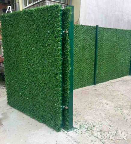Бургас - Декоративна оградна плетена мрежа / жив плет / тревна ограда / мрежа, снимка 6 - Огради и мрежи - 42265671