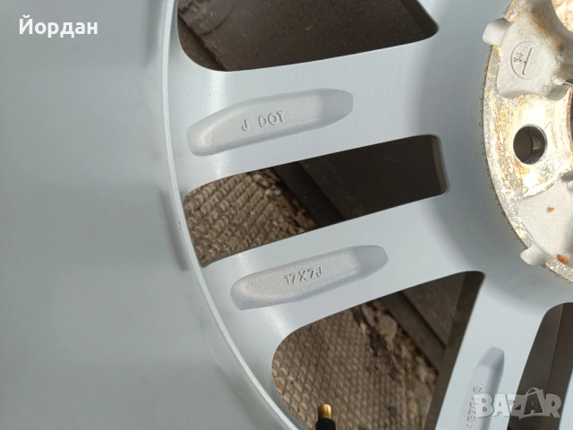 ОРИГИНАЛНИ джанти 17 ' цола 5x114,3 NISSAN JUKE / НИСАН ДЖУК ЕТ47 7J 66,1, снимка 13 - Гуми и джанти - 54208042