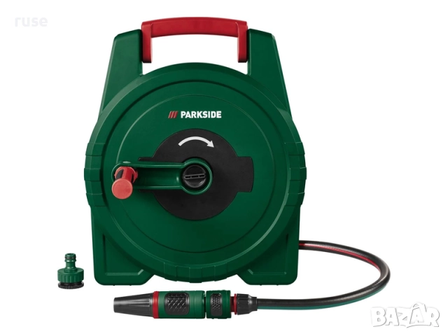 НОВИ! Градински маркуч макара 10м Parkside, снимка 2 - Други инструменти - 51695105