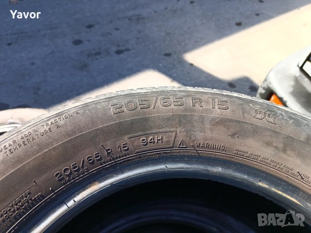 Гуми Michelin 205/65/15, снимка 10 - Гуми и джанти - 53796553