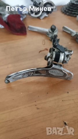 Ретро заден дерайльор и преден дерайльор Sachs , снимка 5 - Части за велосипеди - 52088355