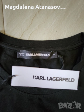 Дамска тениска Karl Lagerfeld, снимка 4 - Тениски - 53425337