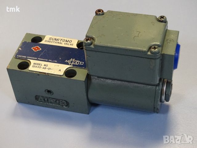 Хидравличен разпределител SUMITOMO SD4GS-AB-01-100AZ-12 directional valve 100V, снимка 2 - Резервни части за машини - 45239132