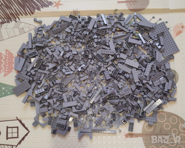 Конструктор на части, тип лего - 1кг.