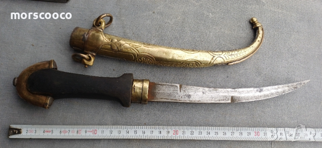 ГОЛЯМА КАМА НОЖ КУМАЯ ХАНДЖАР КИНЖАЛ, снимка 4 - Антикварни и старинни предмети - 54206145