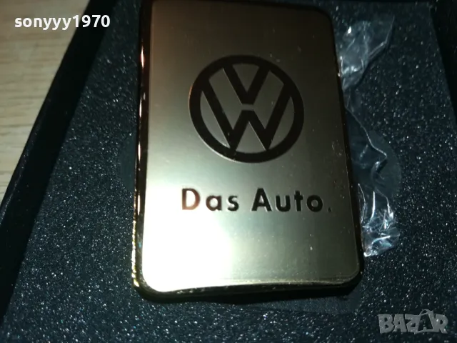 VW GOLD USB ЗАПАЛКА 2708241028, снимка 2 - Запалки - 47036658