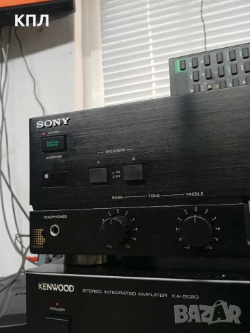 Усилвател SONY TA-F 310 + дистанционно управление , снимка 4 - Ресийвъри, усилватели, смесителни пултове - 53721683