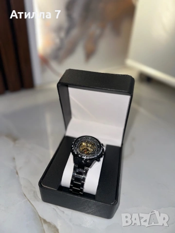 Winner - луксозен мъжки мъжки автоматичен часовник с видим механизъм, снимка 11 - Мъжки - 54166608