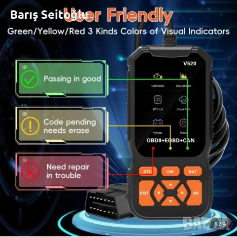 OBD2 Диагностика за автомобили OBD2, снимка 13 - Аксесоари и консумативи - 51739159