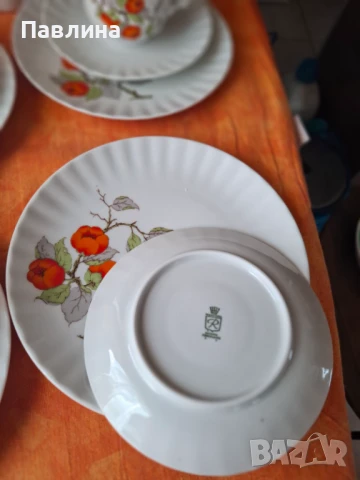 Баварски порцеланов сервиз, снимка 10 - Сервизи - 51222061