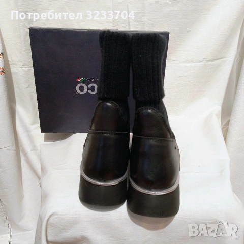 НОВИ Италиански боти Igi&Co | Естествена кожа | 26.7 см, снимка 3 - Дамски боти - 53522393