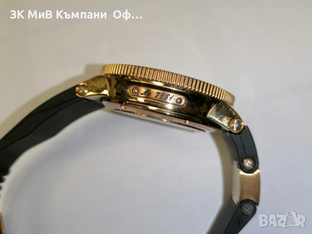 Уникален автоматичен мъжки часовник Ulysse Nardin Marine Chronograph, снимка 5 - Мъжки - 51726585