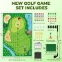 Комплект за игра на голф, лепкави тренировъчни постелки за голф/дартс за деца и възрастни, снимка 6